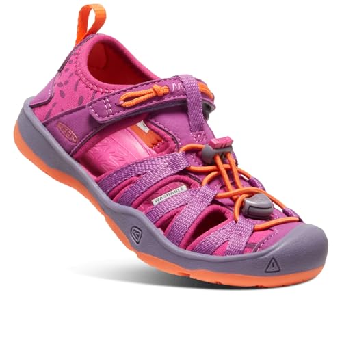 KEEN Unisex Kinder Moxie Sandalen, Purple Wine Nasturtium, 27/28 EU von KEEN