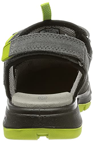 KEEN 1023271 Fischersandale, Steel Grey/Chartreuse, 34 EU von KEEN