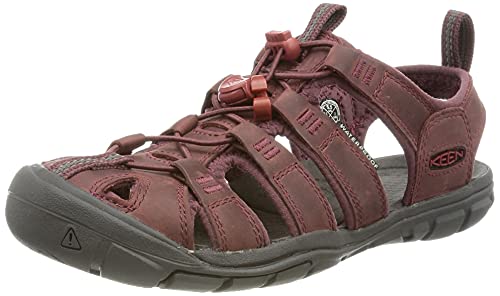 KEEN Damen Sandalen, Wine Red Dahlia Leder, 40 EU von KEEN