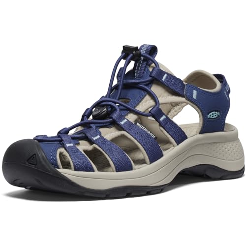 KEEN Damen Astoria West Sandalen, Naval Academy/Reef Waters, 39 EU von KEEN