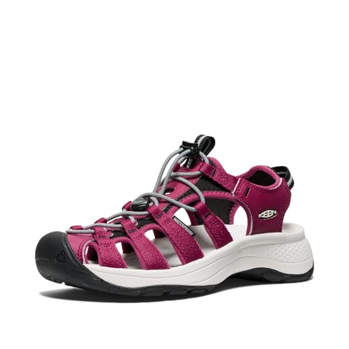 KEEN Damen Astoria West Sandalen, Beaujolais/Star White, 39 EU KEEN Damen Astoria West Sandalen, Beaujolais/Star White, 39 EU von KEEN