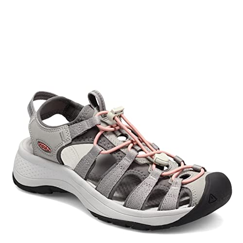 KEEN Damen Astoria West Sandalen, Grey Coral, 38 EU von KEEN