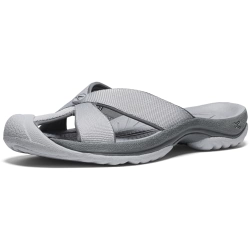 KEEN Damen Bali Slipper, geschlossene Zehenpartie Flip-Flops, Legierung/Stahlgrau, 37.5 EU von KEEN