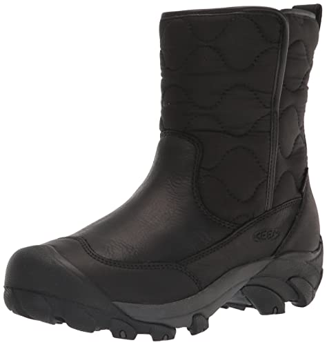 KEEN Damen Betty Boot Schlupfschuh Wp-w Schneestiefel, schwarz/schwarz, 37.5 EU von KEEN