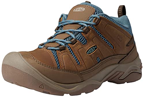 KEEN Damen Circadia Vent-w Wanderschuhe, Geröstete Kokosnuss/Nordatlantik, 40 EU von KEEN