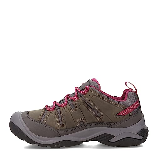 KEEN Damen Circaida Waterproof Zapatos para senderismo, Steel Grey/Boysenberry, 38 EU von KEEN