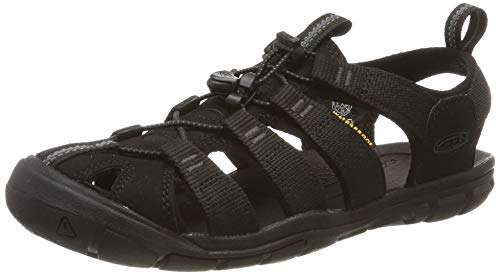 KEEN Damen Clearwater CNX Sandalias, Black/Black, 35.5 EU von KEEN