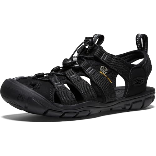 KEEN Damen Clearwater Cnx Sandalen, Schwarz, 40.5 EU von KEEN