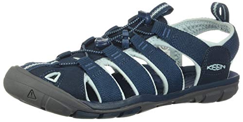 KEEN Damen Clearwater Cnx Sandalen, Azul Navy Blue Glow, 38.5 EU von KEEN