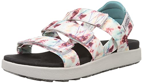 KEEN Damen Elle Strappy Sandalen, Andorra/Tie Dye, 36 EU von KEEN