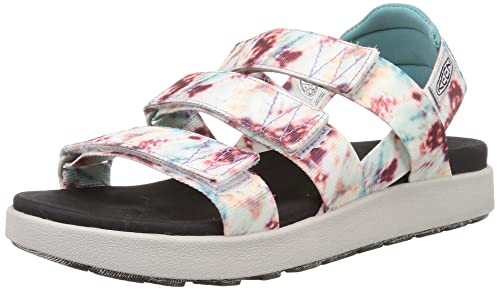 KEEN Damen Elle Strappy Sandalen, Andorra/Tie Dye, 39 EU von KEEN