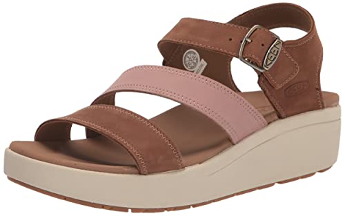 KEEN Damen Ellecity Backstrap Slingback Sandalen, Toasted Coconut/Fawn, 40.5 EU von KEEN
