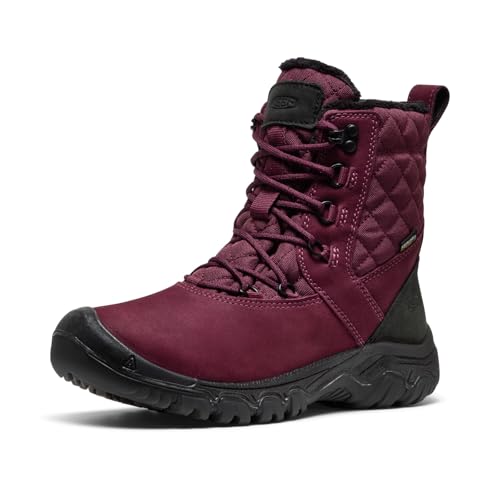 KEEN Damen Greta Boot 2 Waterproof Schneestiefel, Feigenschwarz, 42 EU KEEN Damen Greta Boot 2 Waterproof Schneestiefel, Feigenschwarz, 42 EU von KEEN