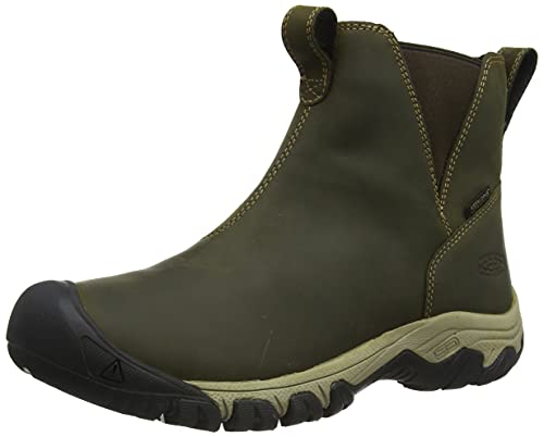 KEEN Damen Greta Chelsea Wp-w Schneestiefel, Olive Timberwolf, 37 EU von KEEN