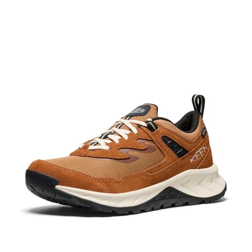 KEEN Damen Hightrail Waterproof Wanderschuh, Roasted Pecan/Chipmunk, 42 EU von KEEN