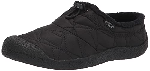 KEEN Damen Howser 3 Slide Hausschuh, Black/Black, 37.5 EU von KEEN