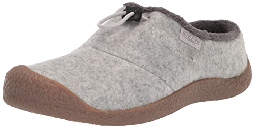 KEEN Damen Howser 3 Slide Slipper, Light Gray Wool/Vapor, 39 EU von KEEN