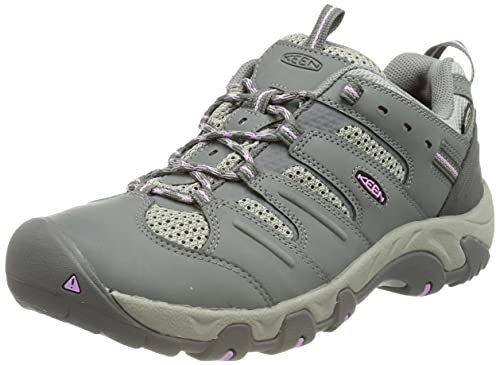 KEEN Damen Koven-w Wanderschuhe, Stahlgrau Afrikanisches Violet, 38.5 EU von KEEN