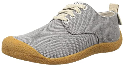 KEEN Damen Mosey Derby Leinwand Sneaker, Stahlgraue Birke, 35.5 EU von KEEN