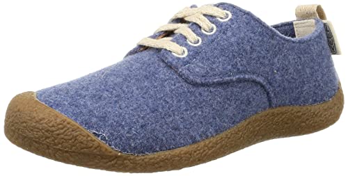 KEEN Damen Mosey Derby Sneaker, Blaue Filzbirke, 37 EU von KEEN