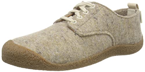 KEEN Damen Mosey Derby Sneaker, Taupe Filz-Birke, 40 EU von KEEN