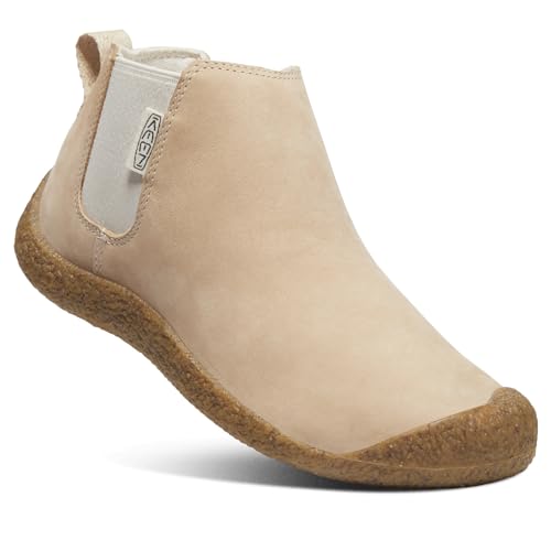KEEN Damen Mosey Chelsea Leather Cheslea Stiefel, Safari/Birch, 41 EU KEEN Damen Mosey Chelsea Leather Cheslea Stiefel, Safari/Birch, 41 EU von KEEN