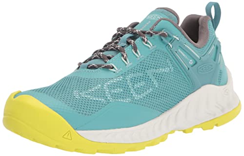 KEEN Damen Nxis Evo Waterproof Wanderschuh, Porzellan Nachtkerze, 40.5 EU von KEEN