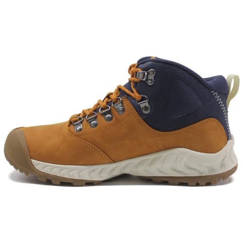 KEEN Damen NXIS Explorer Mid Waterproof Wanderstiefel, Maple/Birch, 38.5 EU von KEEN