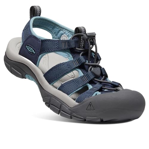 KEEN Damen Newport H2 Sandale, Navy/Magnet, 35 EU von KEEN