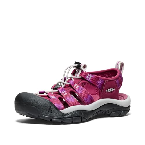 KEEN Damen Newport H2 Sandalen, Beaujolais/Star White, 38 EU von KEEN