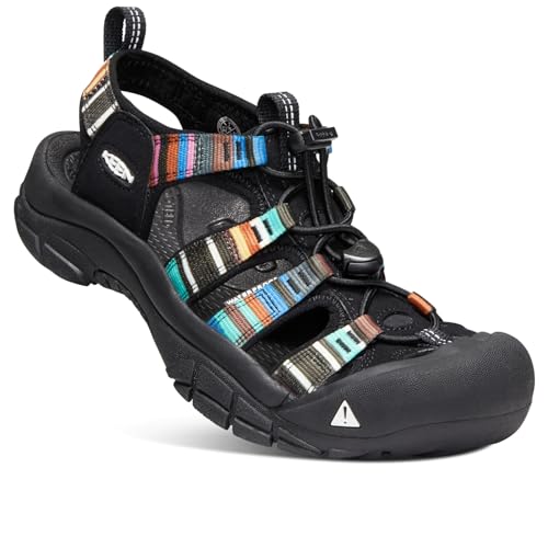 KEEN Damen Newport H2 Wasserschuh mit geschlossenem Zehenbereich Sandale, Raya Black/Raya Black, 41 EU von KEEN