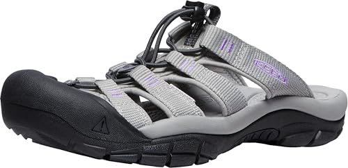 KEEN Damen Newport Slide-w Sandalen, Drizzle/English Lavender, 38 EU KEEN Damen Newport Slide-w Sandalen, Drizzle/English Lavender, 38 EU von KEEN