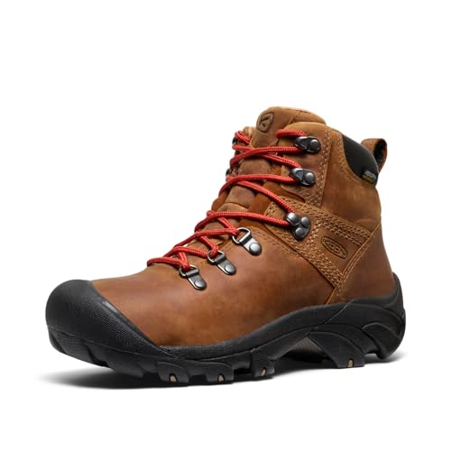 KEEN Damen Pyrenees Wanderschuh, Syrup, 38 EU von KEEN