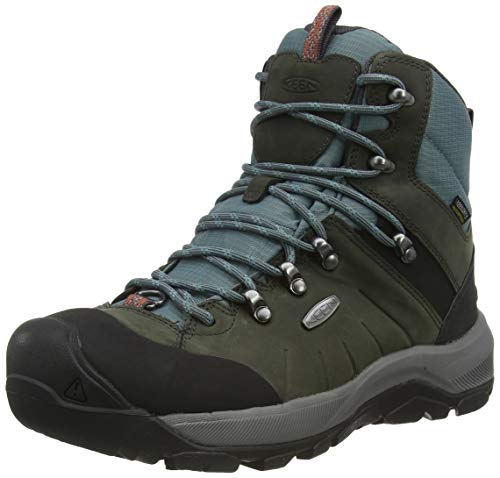 KEEN Damen Revel 4 Mid Polar Schneestiefel, Magnet/North Atlantic, 36 EU von KEEN