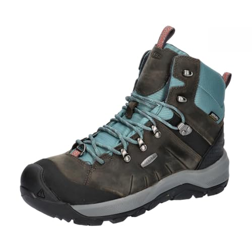 KEEN Damen Revel 4 Mid Polar Schneestiefel, Magnet/North Atlantic, 37.5 EU von KEEN