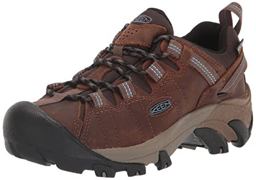 KEEN Damen Targhee 2 Waterproof Wanderschuh, Syrup/Flint Stone, 39 EU von KEEN