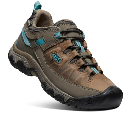 KEEN Damen Targhee 3 Waterproof Wanderschuh, Toasted Coconut Porcelain, 42 EU von KEEN