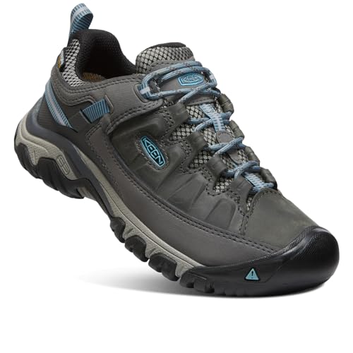 KEEN Damen Targhee 3 Waterproof Wanderschuh, Magnet Atlantic Blue, 42 EU von KEEN