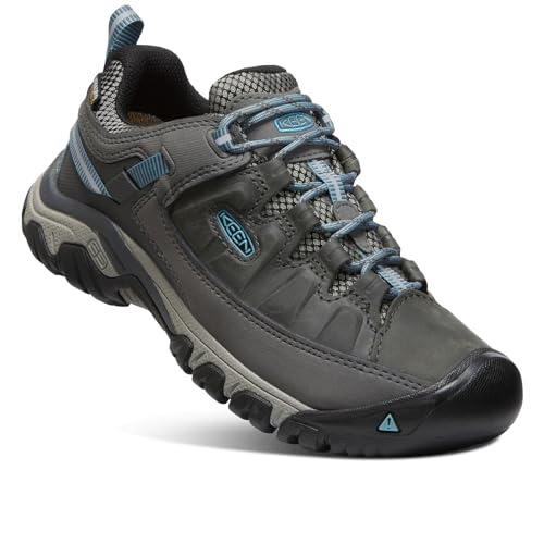 KEEN Damen Targhee 3 Waterproof Wanderschuh, Magnet Atlantic Blue, 35.5 EU von KEEN
