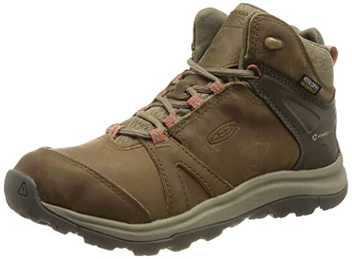 KEEN Damen Wanderstiefel, Brindle Redwood Leder, 35 EU von KEEN