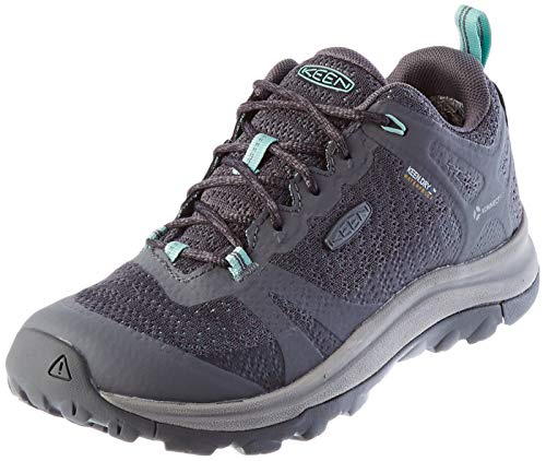 KEEN Damen Terradora 2 Low Height WP Wanderstiefel, Grau (Steel Grey/Ocean Wave), 36 EU (3.5 UK) von KEEN