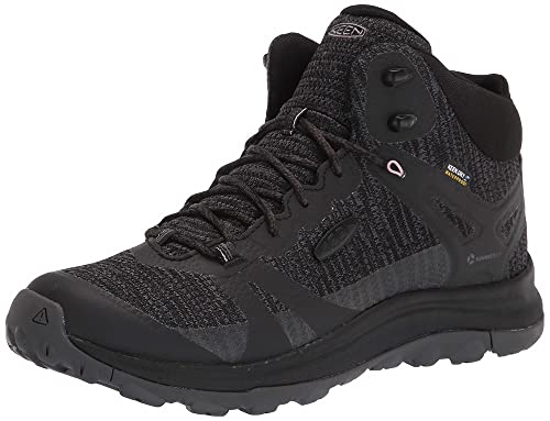 KEEN Damen Terradora 2 Mid Waterproof Wanderstiefel, Black/Magnet, 37 EU KEEN Damen Terradora 2 Mid Waterproof Wanderstiefel, Black/Magnet, 37 EU von KEEN