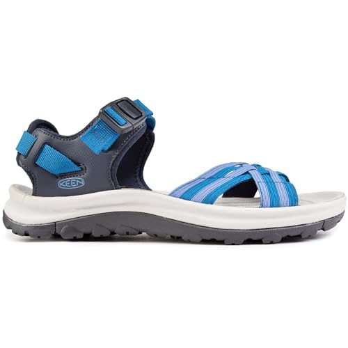KEEN Damen Terradora 2 Open Toe Sport Sandal Sportsandale, Marineblau/Mykonos Blau, 40 EU von KEEN