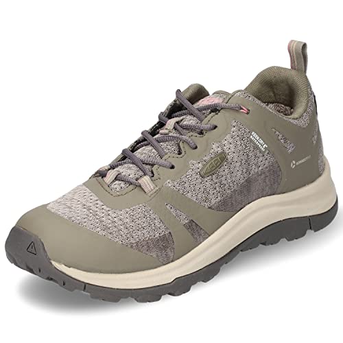 KEEN Damen Terradora 2 Waterproof Wanderschuh, Dusty Olive/Nostalgia Rose, 38.5 EU von KEEN