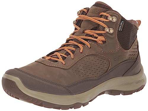 KEEN Damen Terradora Explorer Mid wasserdicht Wanderstiefel, Canteen Curry, 41 EU von KEEN