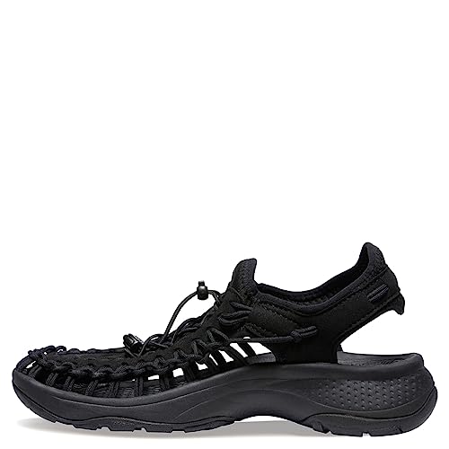 KEEN Damen Uneek Astoria Sandale, Schwarz, 38.5 EU von KEEN