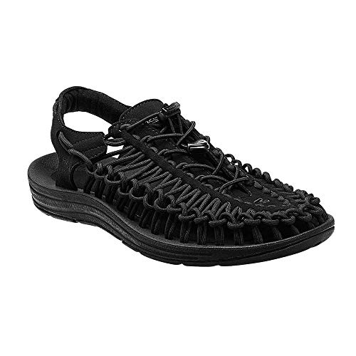 KEEN Damen Uneek Classic Two Cord Sandale, Schwarz, 39 EU von KEEN