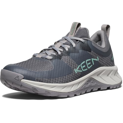 KEEN Damen Versacore Waterproof Wanderschuh, Magnet/Granite Green, 36.5 EU von KEEN