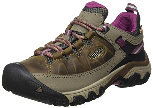 KEEN Damen Targhee 3 Waterproof Wanderschuh, Weiss Boysenberry, 37 EU von KEEN