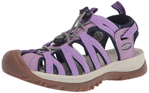 KEEN Damen Whisper Sandals, Chalk Violet English Lavender, 38 EU von KEEN